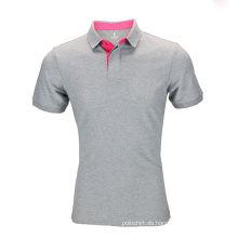 Kurzes Hülsen-Marken-Dame Golf-Polo-Hemd